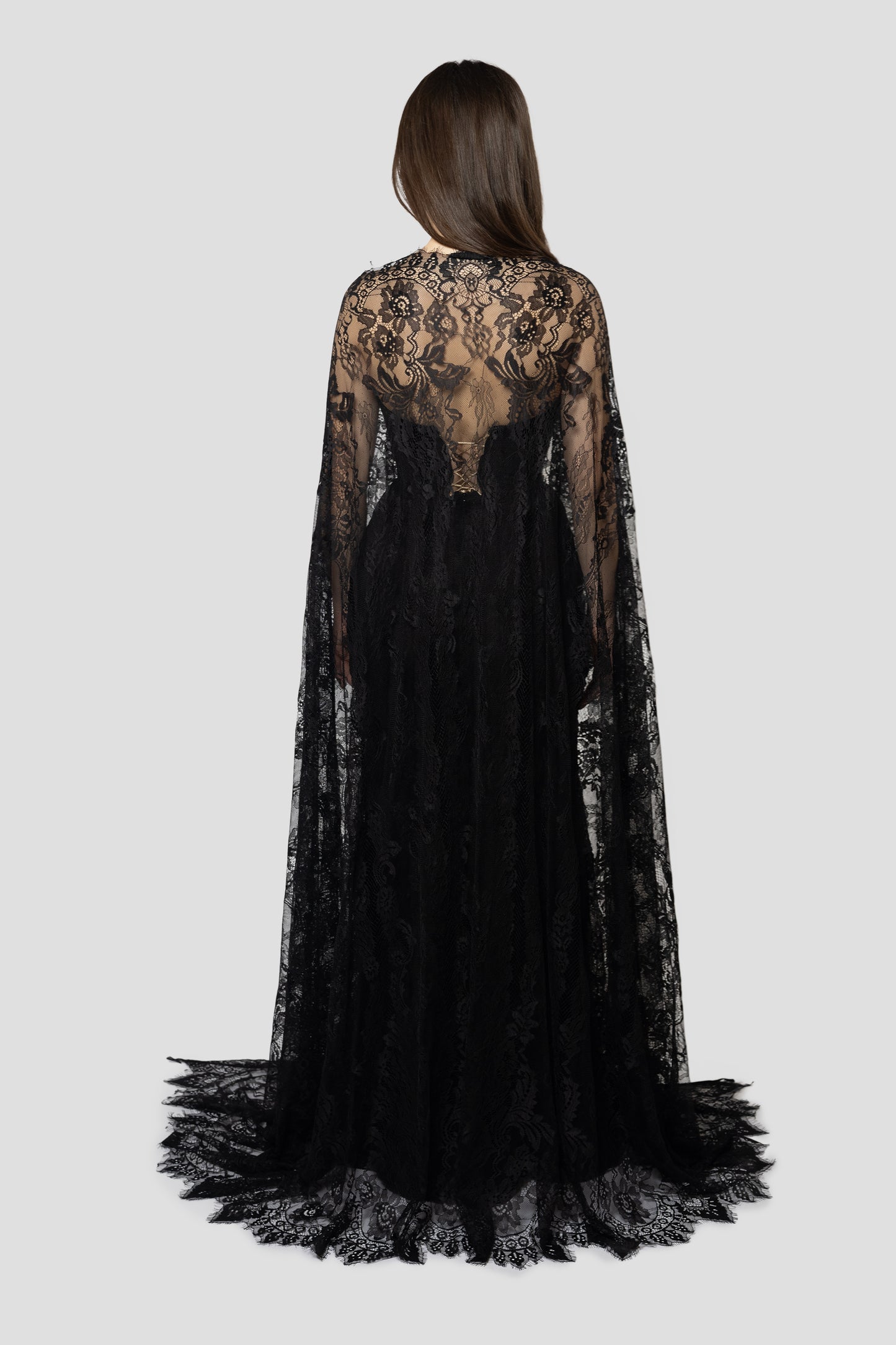 HEART EMBROIDERED LACE DRESS