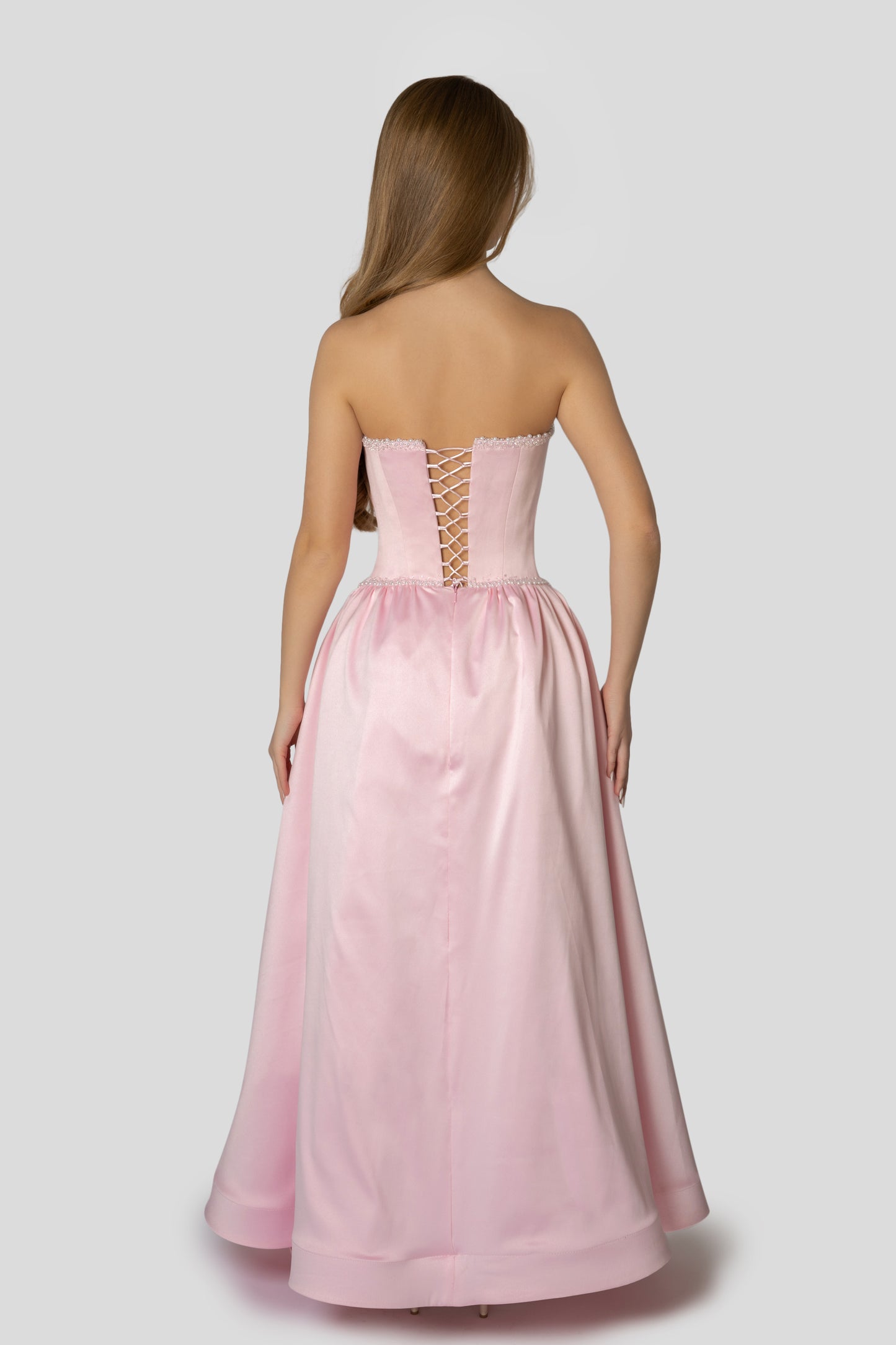 PINK MIDI BALLGOWN